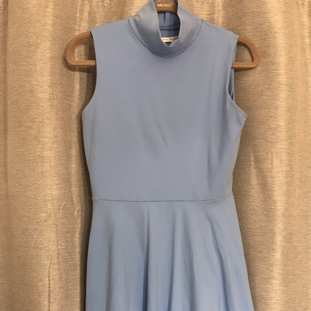Susana Monaco sleeveless mock turtleneck dress